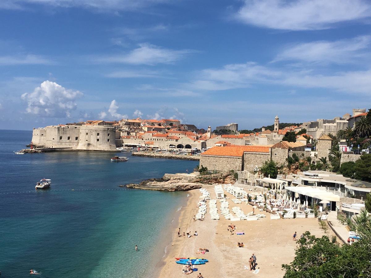 Luxury Beachfront Apartment Banje Dubrovnik Exterior photo